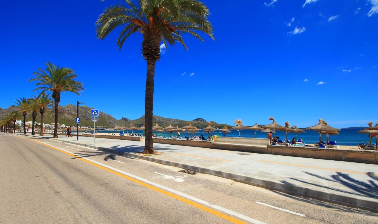 Family Seafront Apt Fantastic Seaview Pollença Eksteriør billede